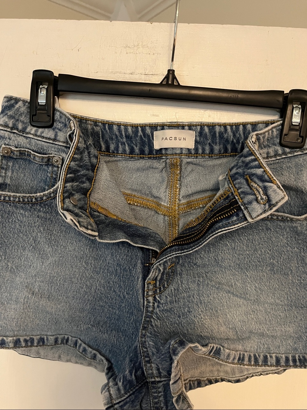 PacSun Light Blue Denim Jean Shorts - Picture 5 of 7